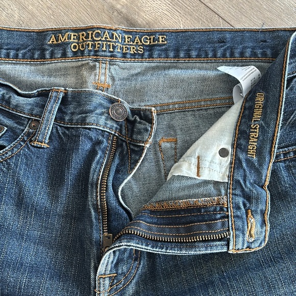 American Eagle Outfitters Men’s Original Straight Jeans - Size 34/30 - Picture 4 of 9